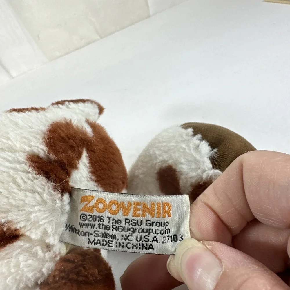 Lil' Zoovenir RGU Ox Cow Bull Plush Stuffed Animal Toy 12